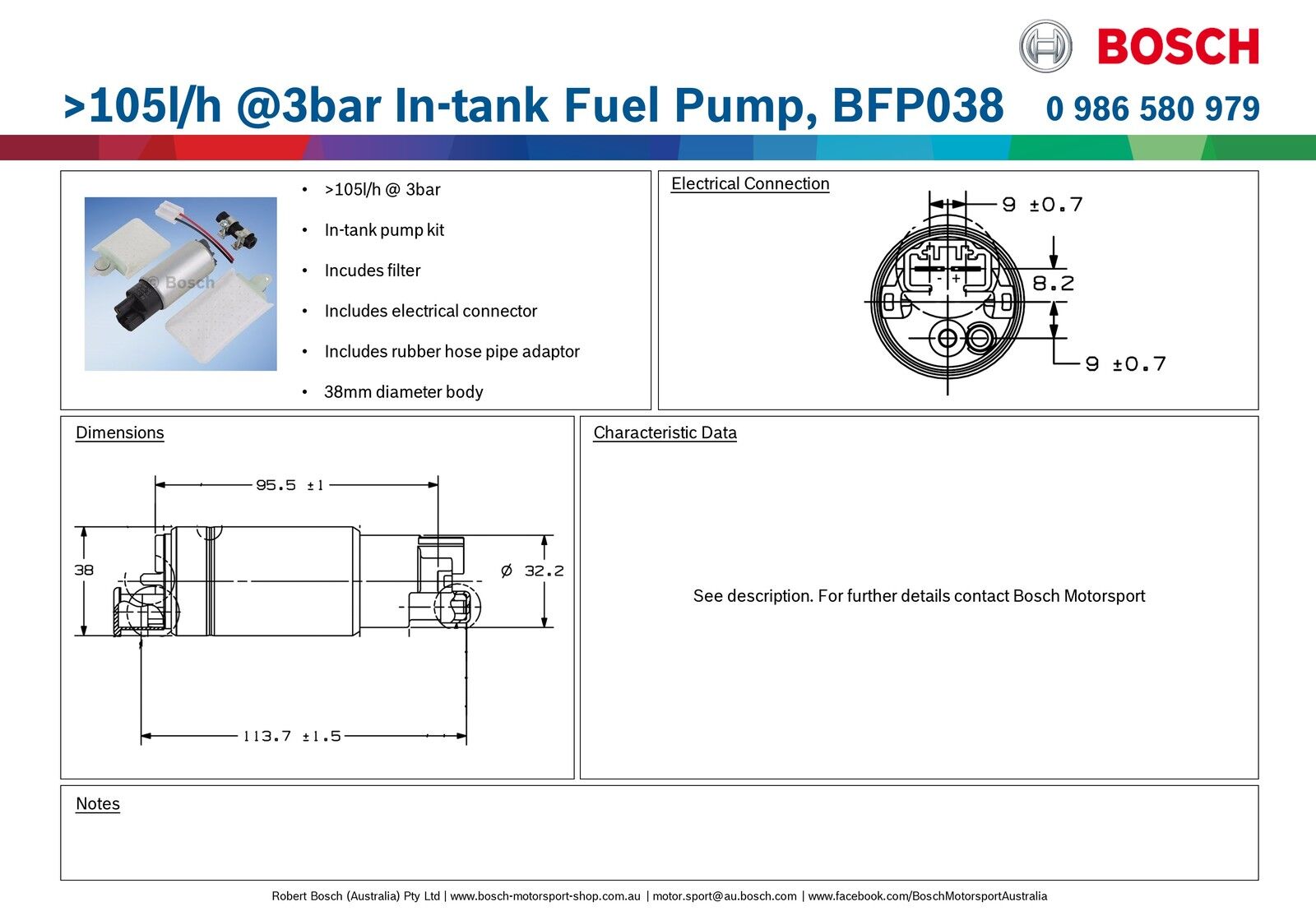 Bosch BFP038